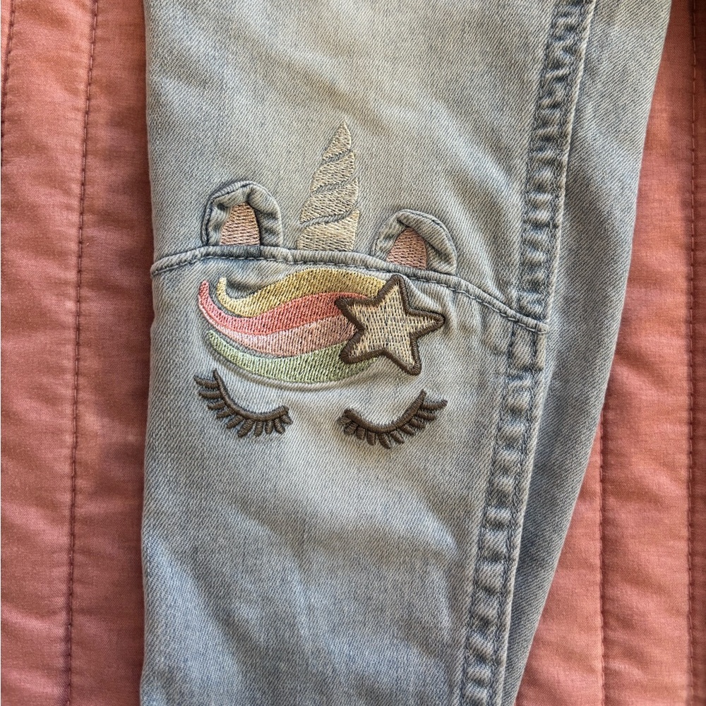 Unicorn pants for little girls - size 6 - Picture 5 of 6